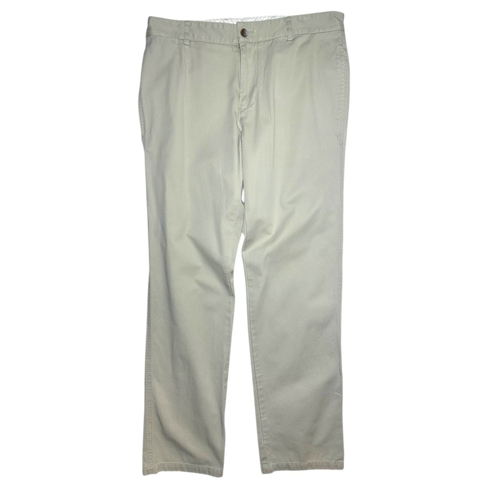 Lacoste‎ Men's Khaki Straight Fit Chinos Size 40 Made in Peru